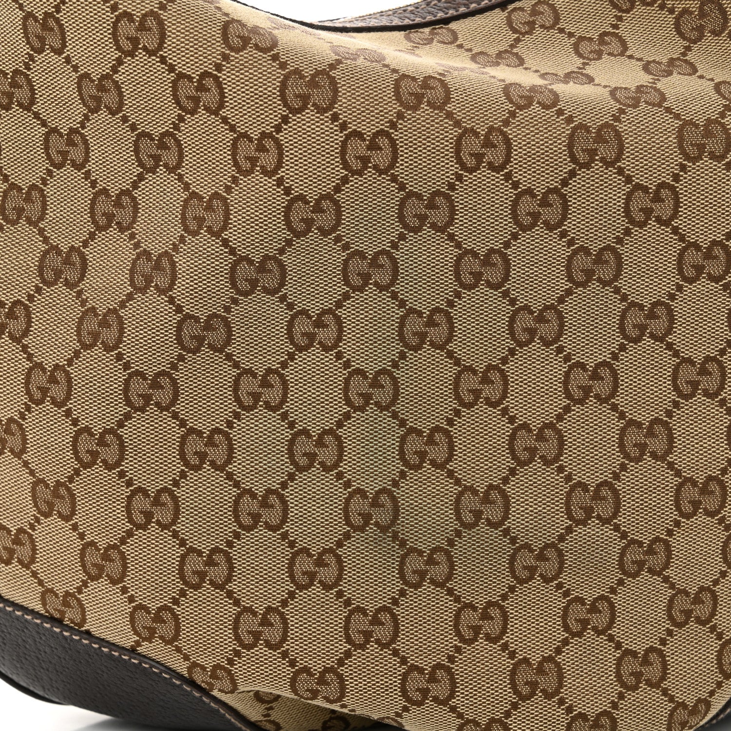Gucci Monogram Large Princy Hobo Dark Brown 12 of 15