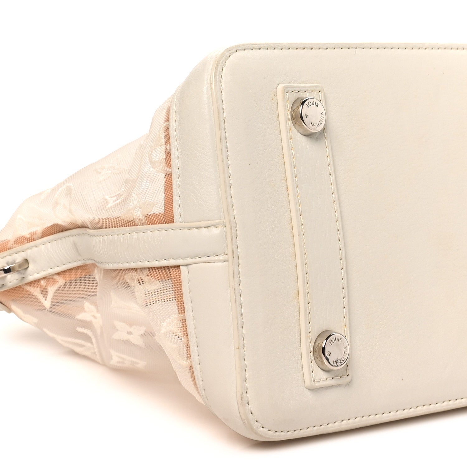 Louis Vuitton Monogram Transparence Lockit East-West White 8 of 10