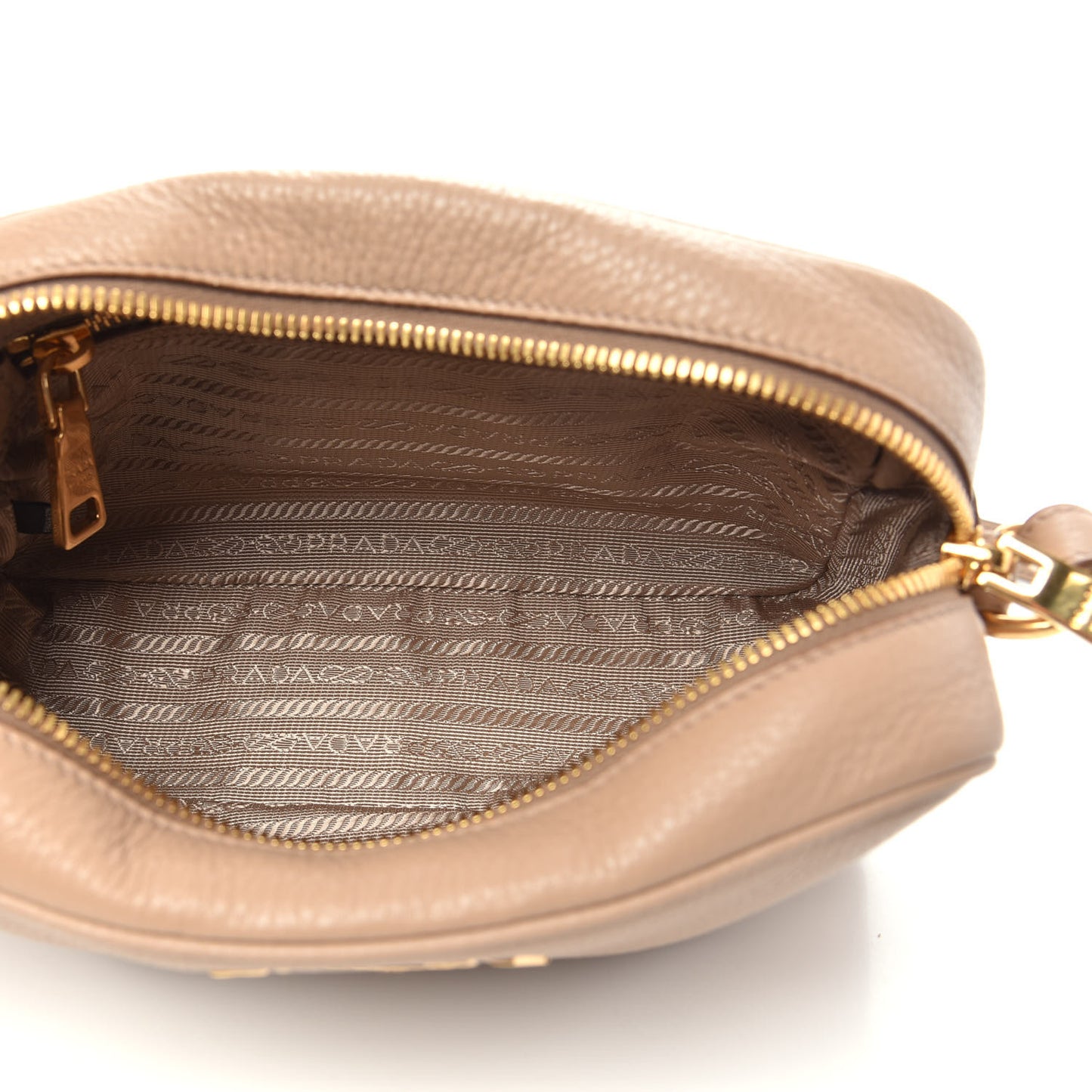 Vitello Daino Camera Crossbody Cammeo