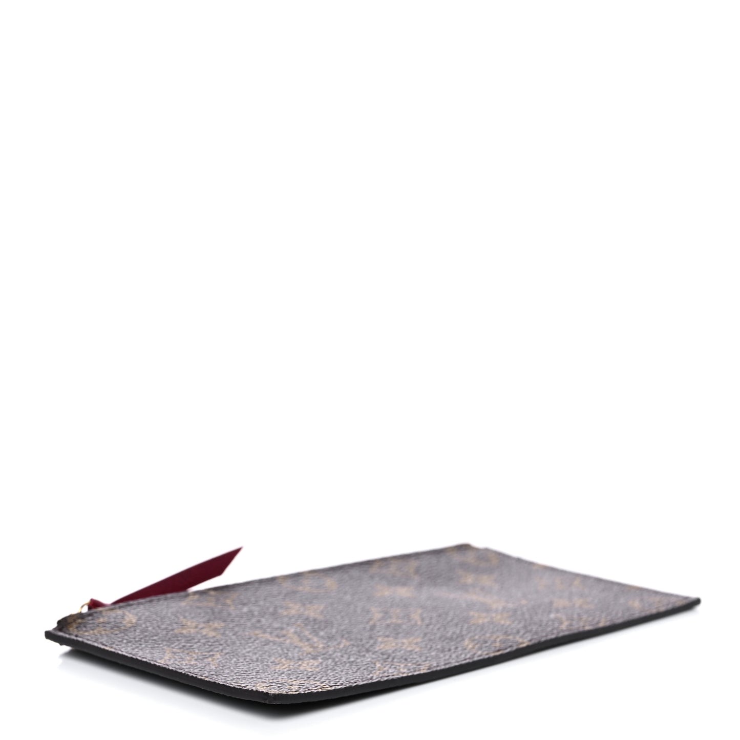 Monogram Felicie Chain Wallet Zippered Insert Fuchsia