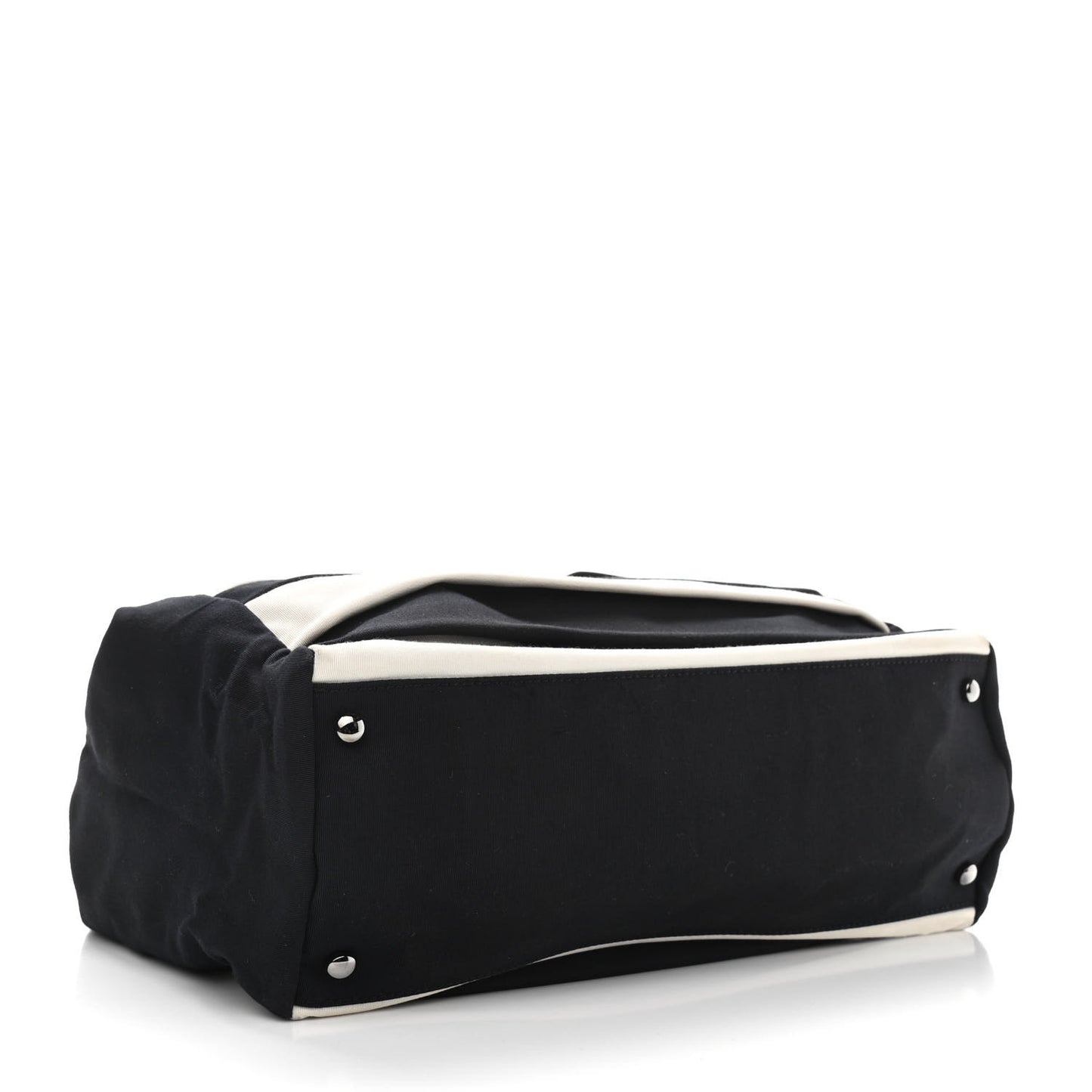 Nylon Quilted 2.55 Reissue Tote White Black