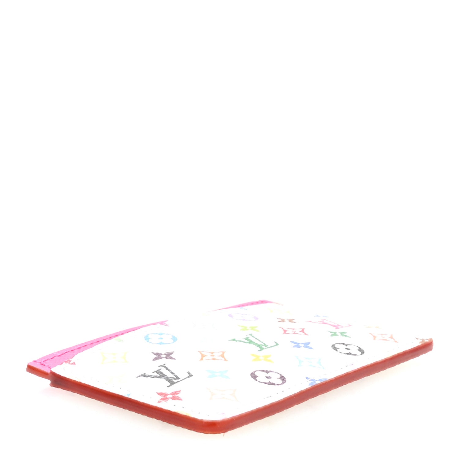 Louis Vuitton LV X TM Monogram Multicolor Card Holder Kawaii Pink 4 of 7