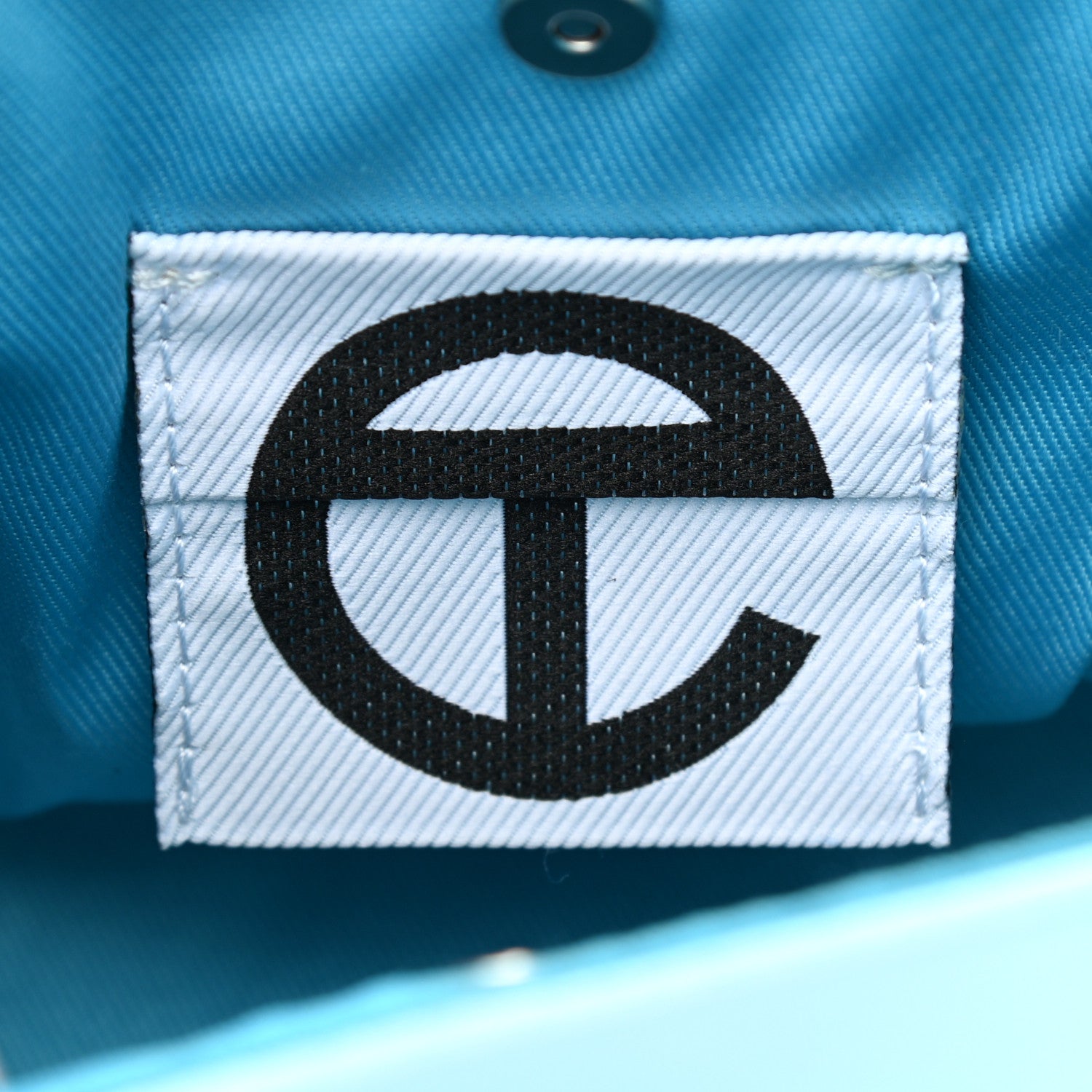 Telfar Vegan Leather Small Shopping Bag Pool Blue 6 of 12