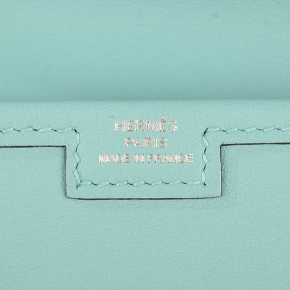 Hermes Veau Swift Jige Elan 29 Clutch Bleu Atoll 10 of 13