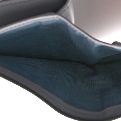 Prada Vitello Daino Triangle Continental Zip Wallet Fiordaliso 6 of 9