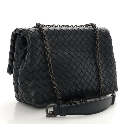 Bottega Veneta Nappa Intrecciato Baby Olimpia Shoulder Bag Tourmaline 3 of 9