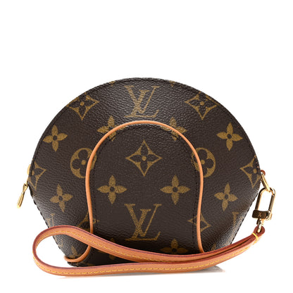 Louis Vuitton Monogram Mini Ellipse Wristlet Clutch 1 of 7