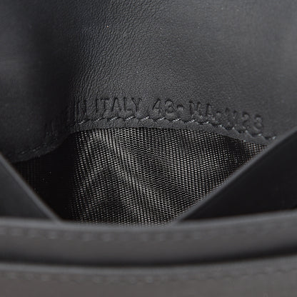 Christian Dior Ultra Matte Calfskin Saddle Card Holder Black 6 of 7