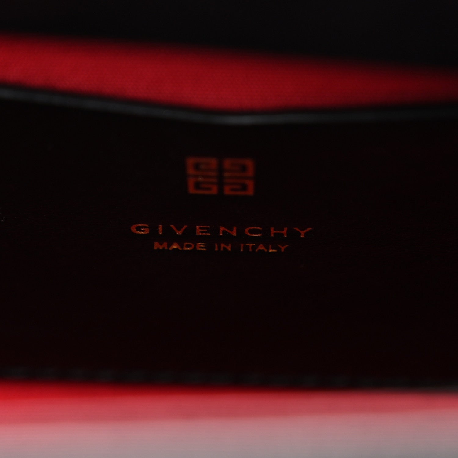 Givenchy Box Calfskin Toy Antigona Black Red 6 of 11