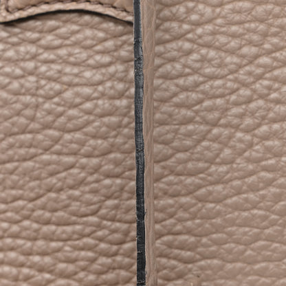 Burberry Heritage Grain Medium Orchard Bowling Bag Pale Taupe 13 of 16