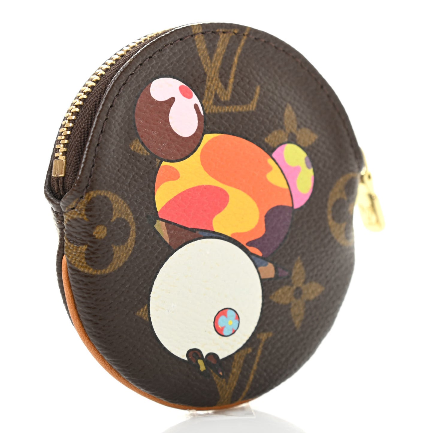 Monogram Panda Round Coin Purse