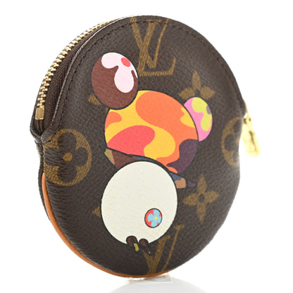 Louis Vuitton Monogram Panda Round Coin Purse 5 of 14