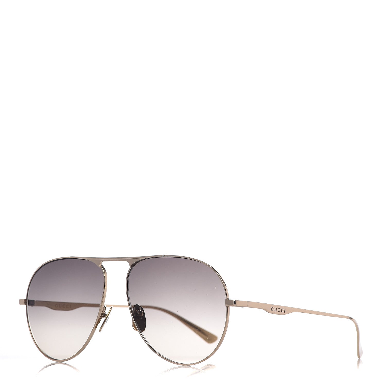 Gucci Aviator Sunglasses GG0334S Gold 1 of 7