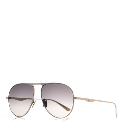 Gucci Aviator Sunglasses GG0334S Gold 1 of 7