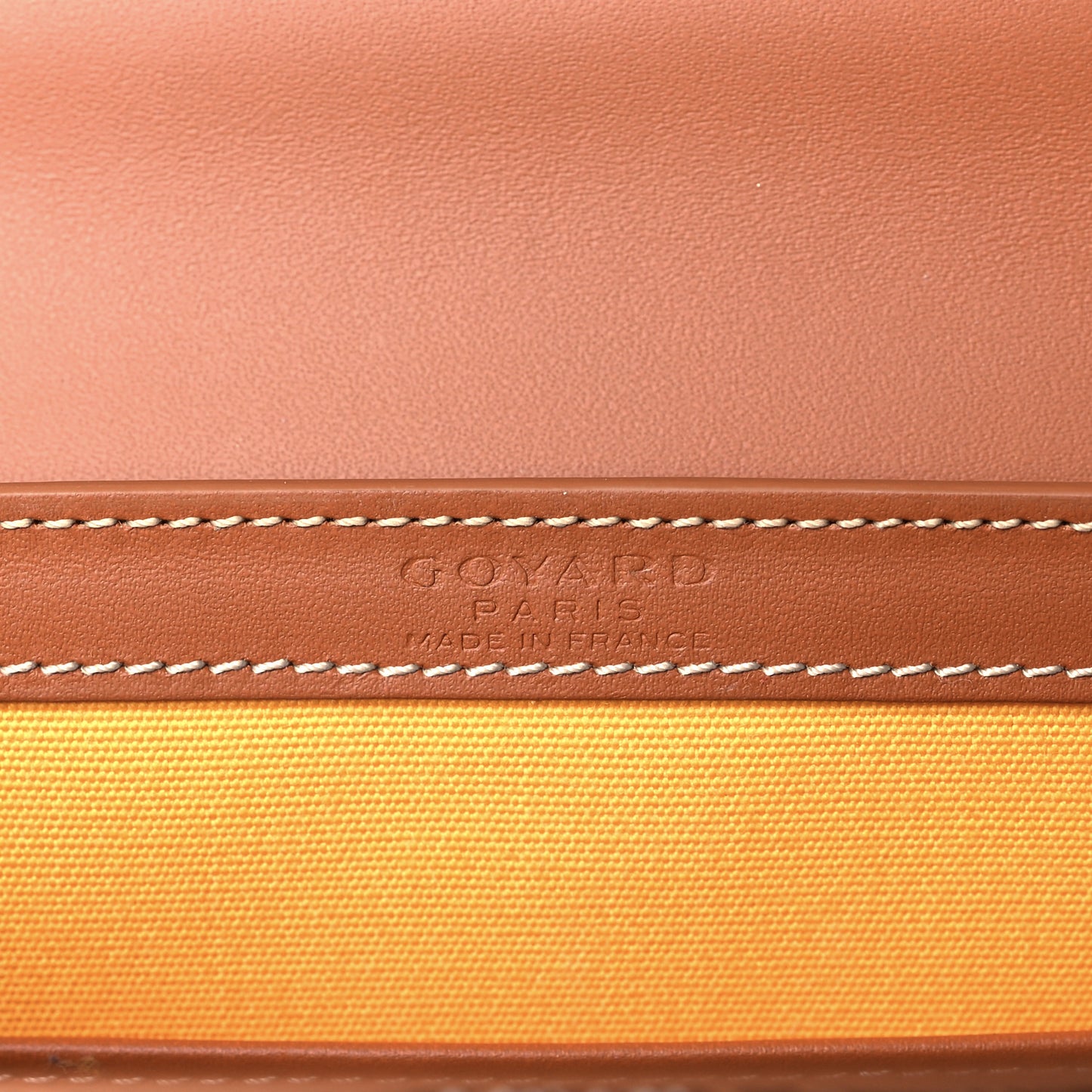 Goyardine Structure Mini Saigon Black Gold