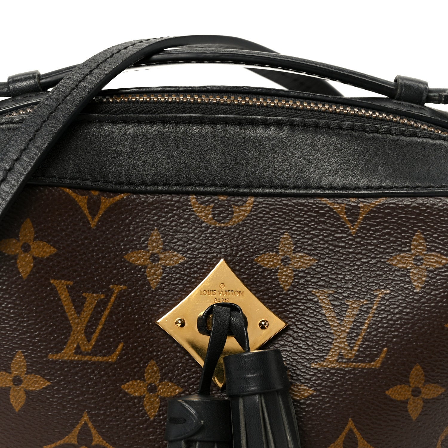 Louis Vuitton Monogram Saintonge Black 8 of 10