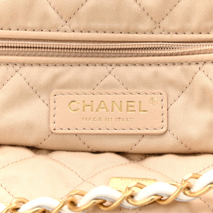 Chanel Shiny Calfskin Quilted Chanel 22 White 7 of 12