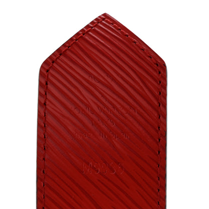Louis Vuitton Monogram Epi 35mm LV Circle Reversible Belt 85 34 Coquelicot 5 of 6
