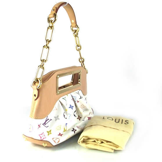 Monogram Multicolor Judy PM White