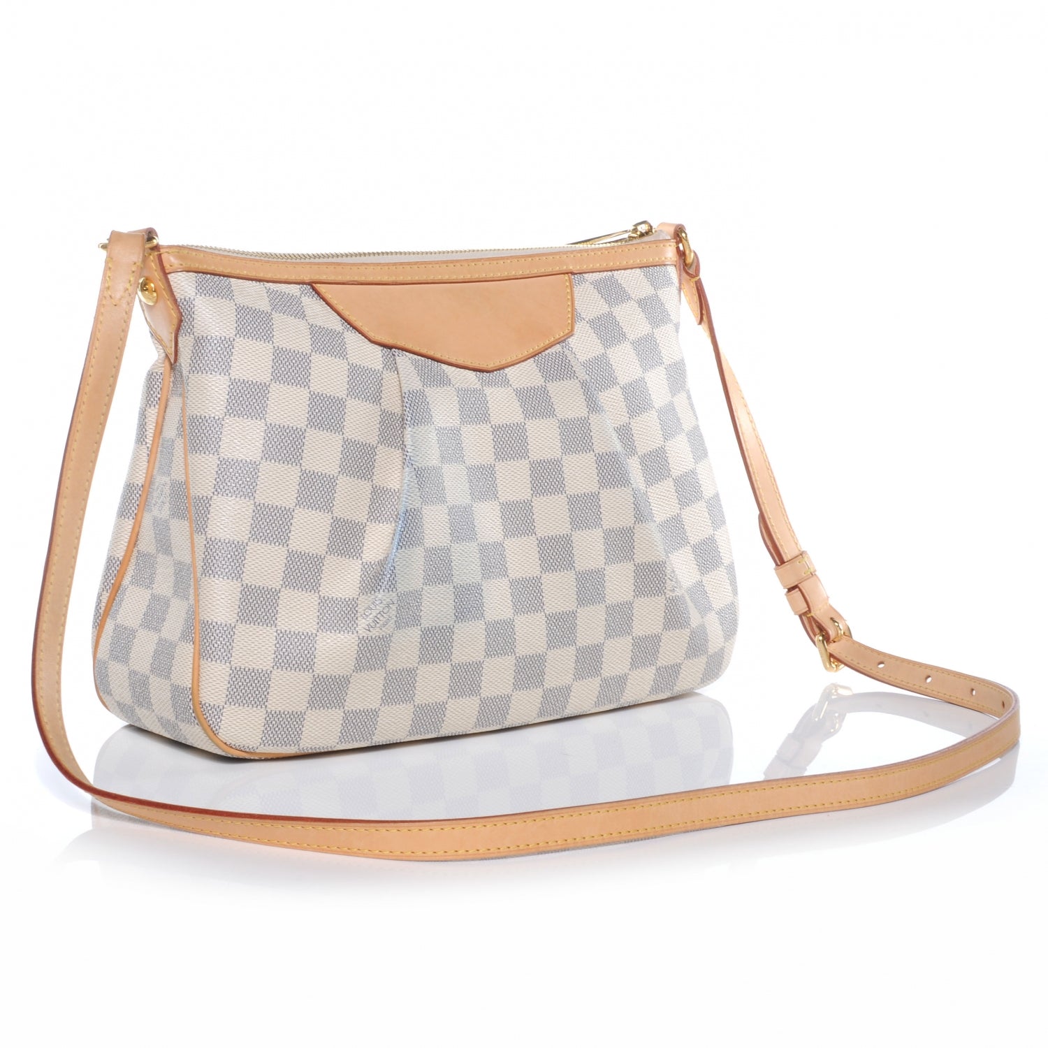 Louis Vuitton Damier Azur Siracusa PM 3 of 8