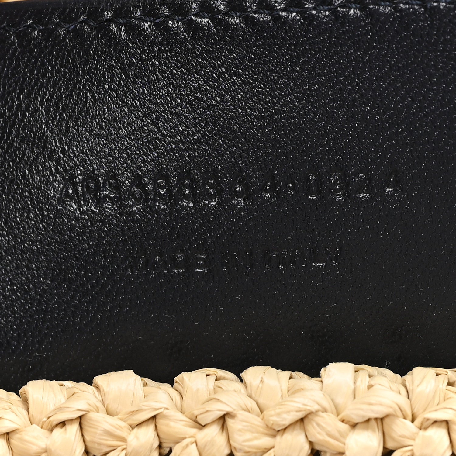 Saint Laurent Raffia Rive Gauche Tote Natural 7 of 10