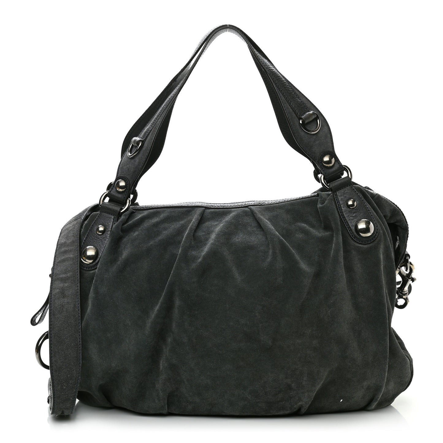 Suede Icon Bit Large Boston Grey