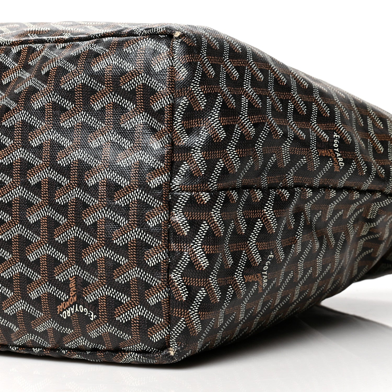 Goyard Goyardine Saint Louis GM Black Gold 11 of 12