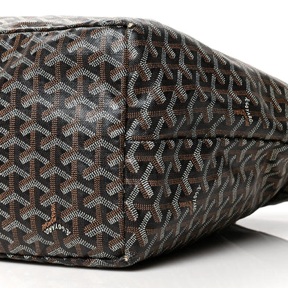 Goyard Goyardine Saint Louis GM Black Gold 11 of 12
