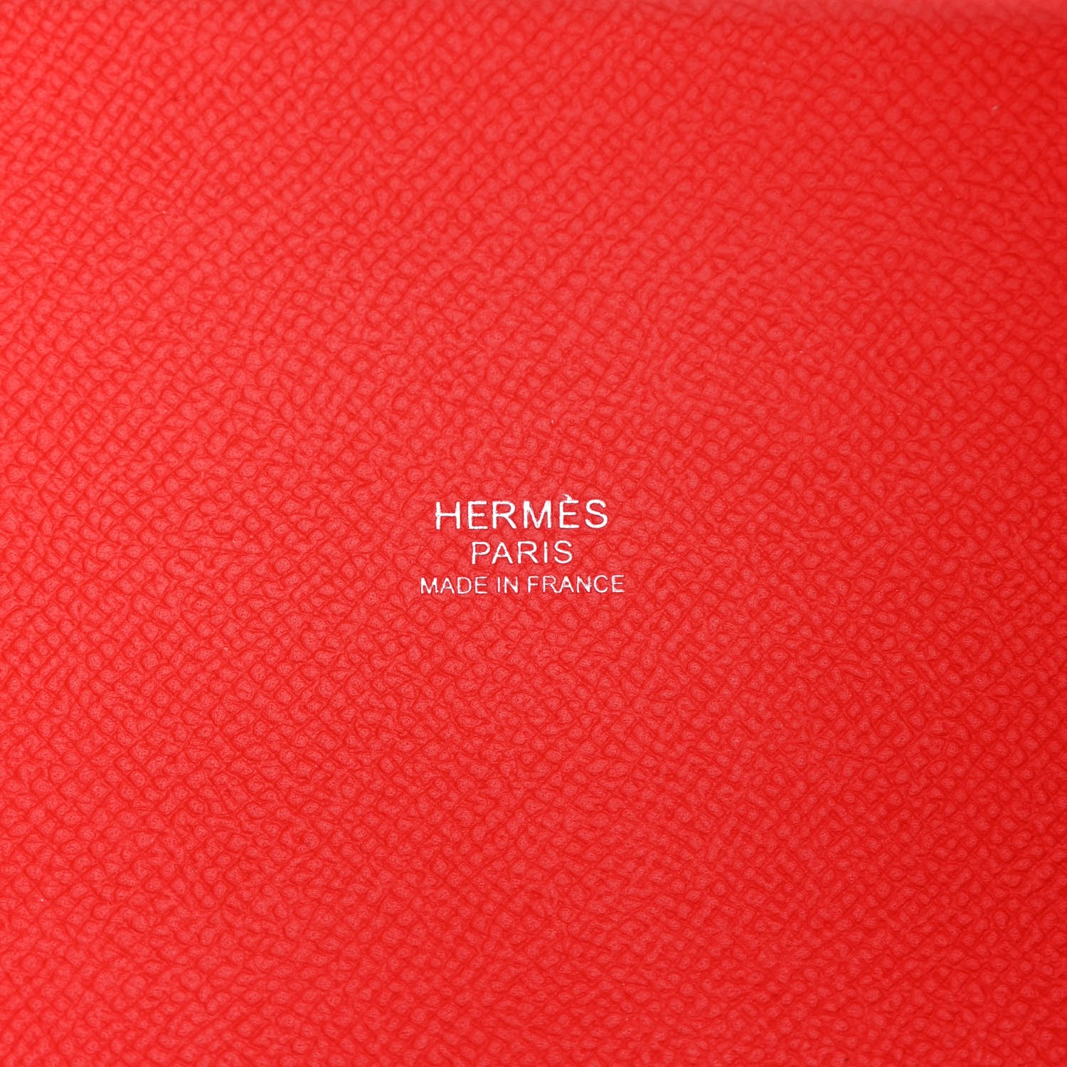 Hermes Epsom Tressage De Cuir Picotin Lock 18 PM Rouge Coeur Bleu du Nord Rouge H 6 of 15
