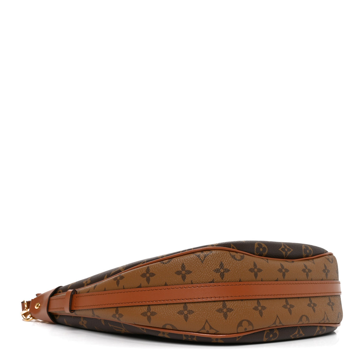 Reverse Monogram Loop Hobo