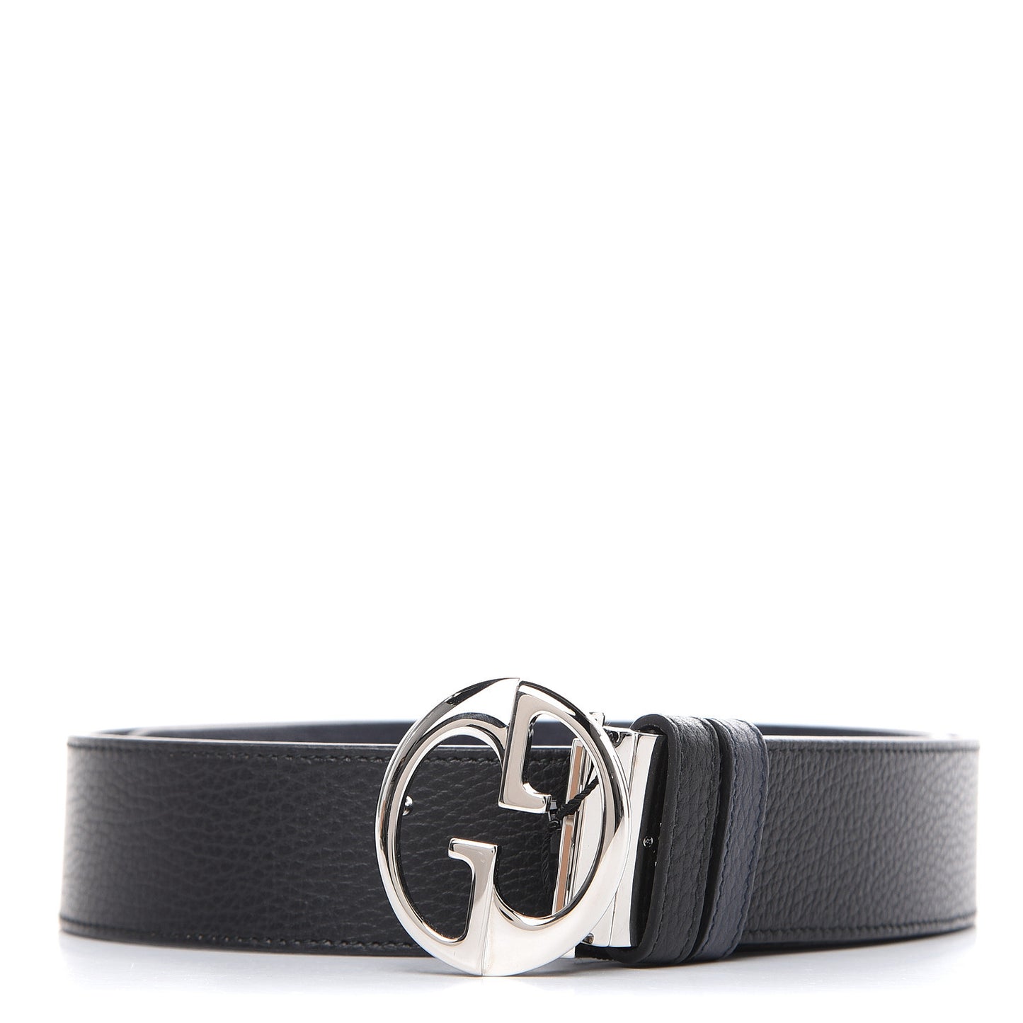 Calfskin 1973 Reversible Belt 95 38 Black Navy