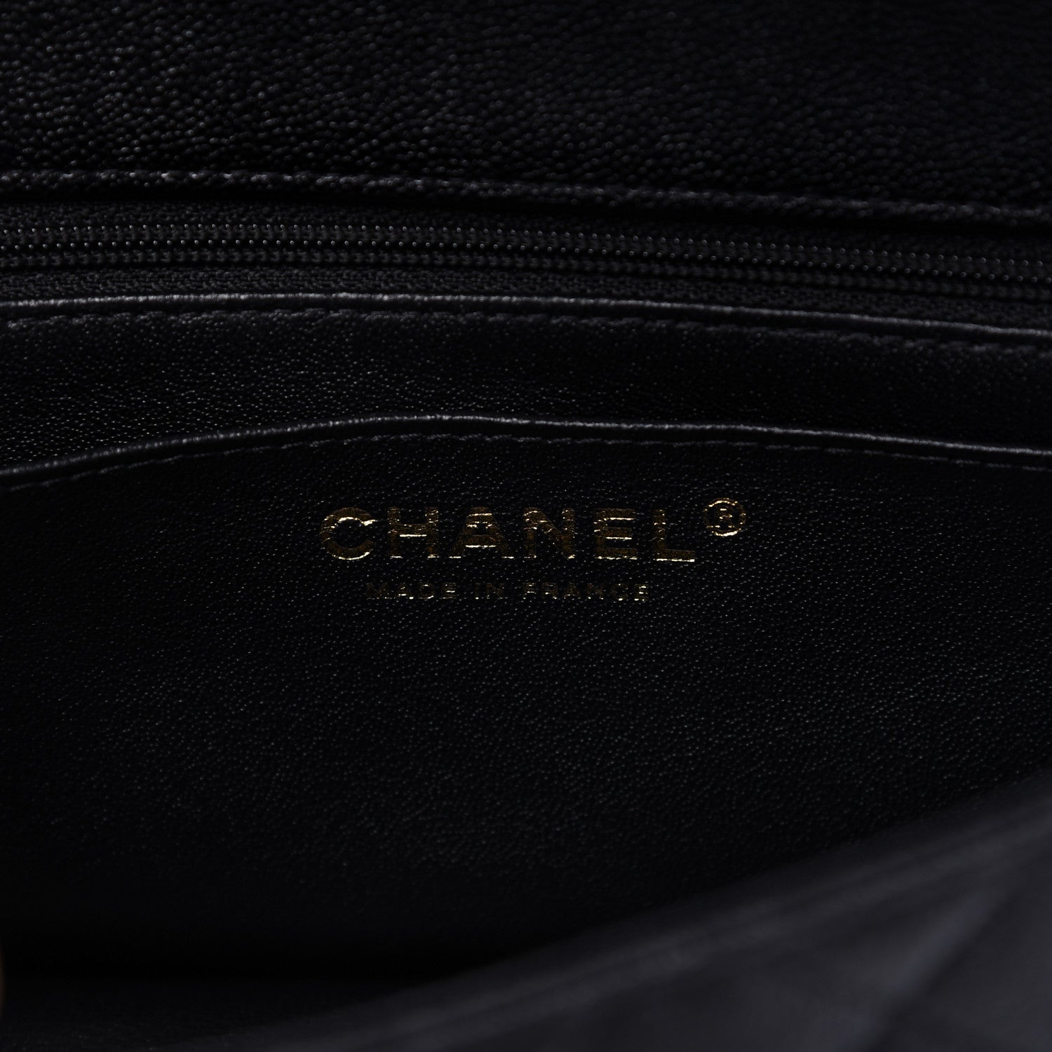 Chanel Caviar Quilted Mini Top Handle Rectangular Flap Black 8 of 9