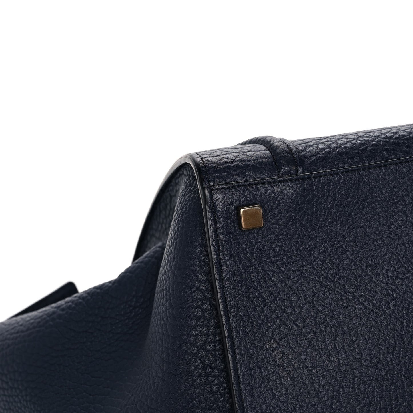 Bullhide Calfskin Medium Phantom Luggage Navy Blue
