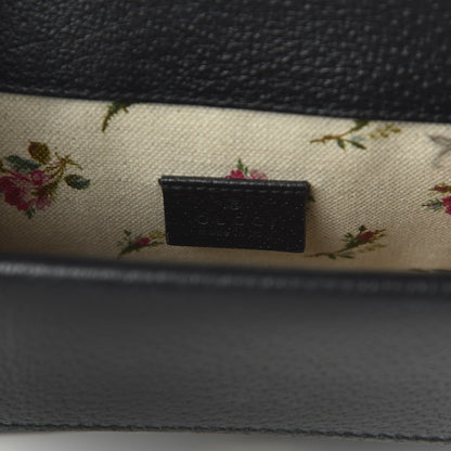 Gucci Calfskin Web Mini Dionysus Shoulder Bag Black 8 of 10