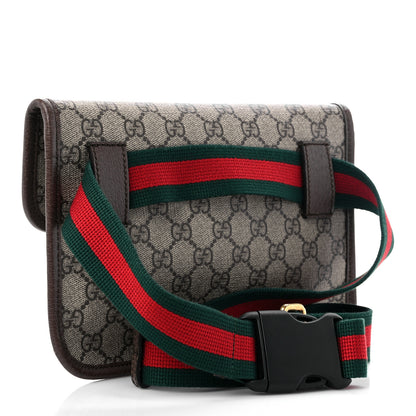 Gucci GG Supreme Monogram Neo Vintage Web Belt Bag Brown 3 of 10