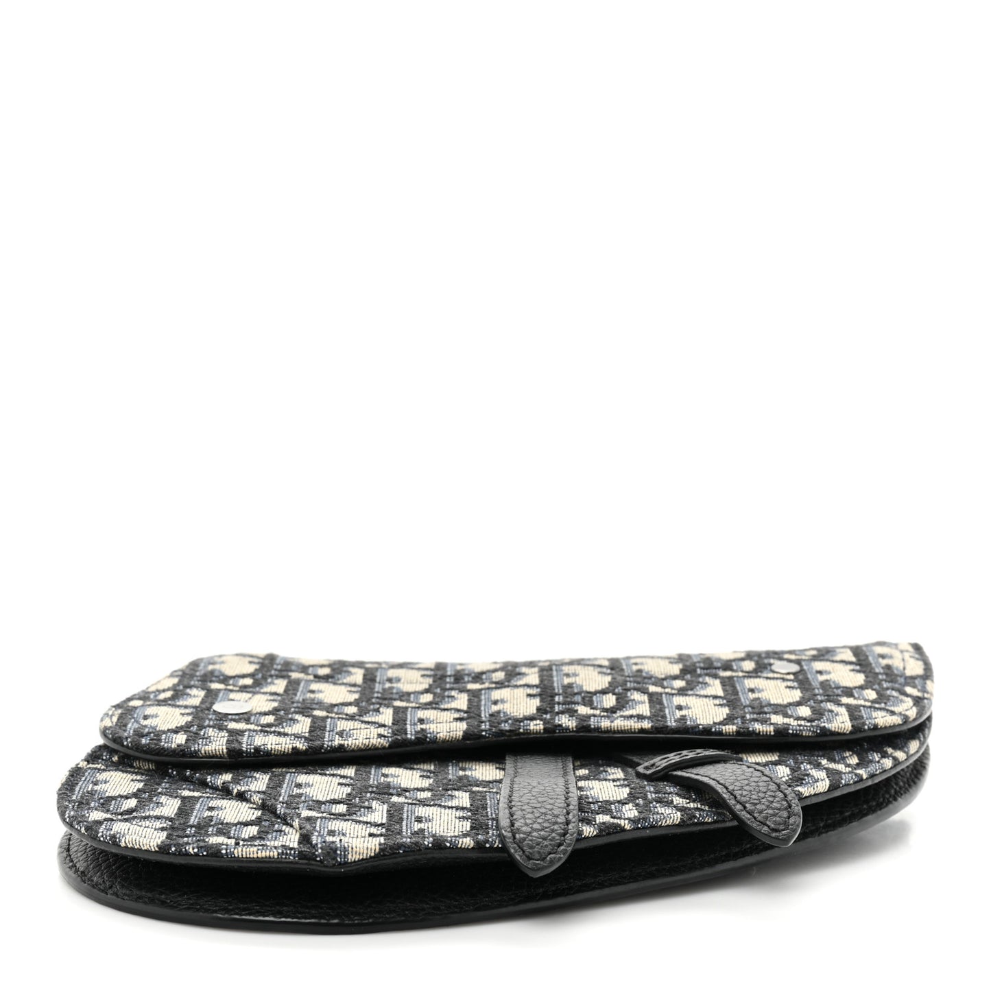 HOMME Oblique Saddle Belt Bag Blue