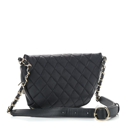 Chanel Caviar Quilted Business Affinity Waist Belt Bag Black 2 of 4