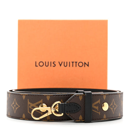 Louis Vuitton Monogram Adjustable Bandouliere Shoulder Strap Black 4 of 6