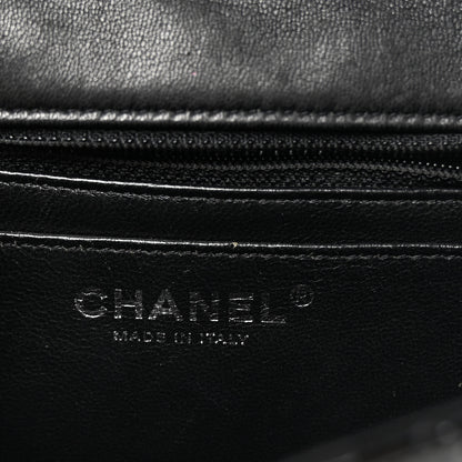 Chanel Patent Calfskin Quilted Mini Square Flap Black 6 of 10