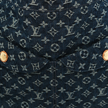 Louis Vuitton Denim Daily GM Gris Blue 7 of 9
