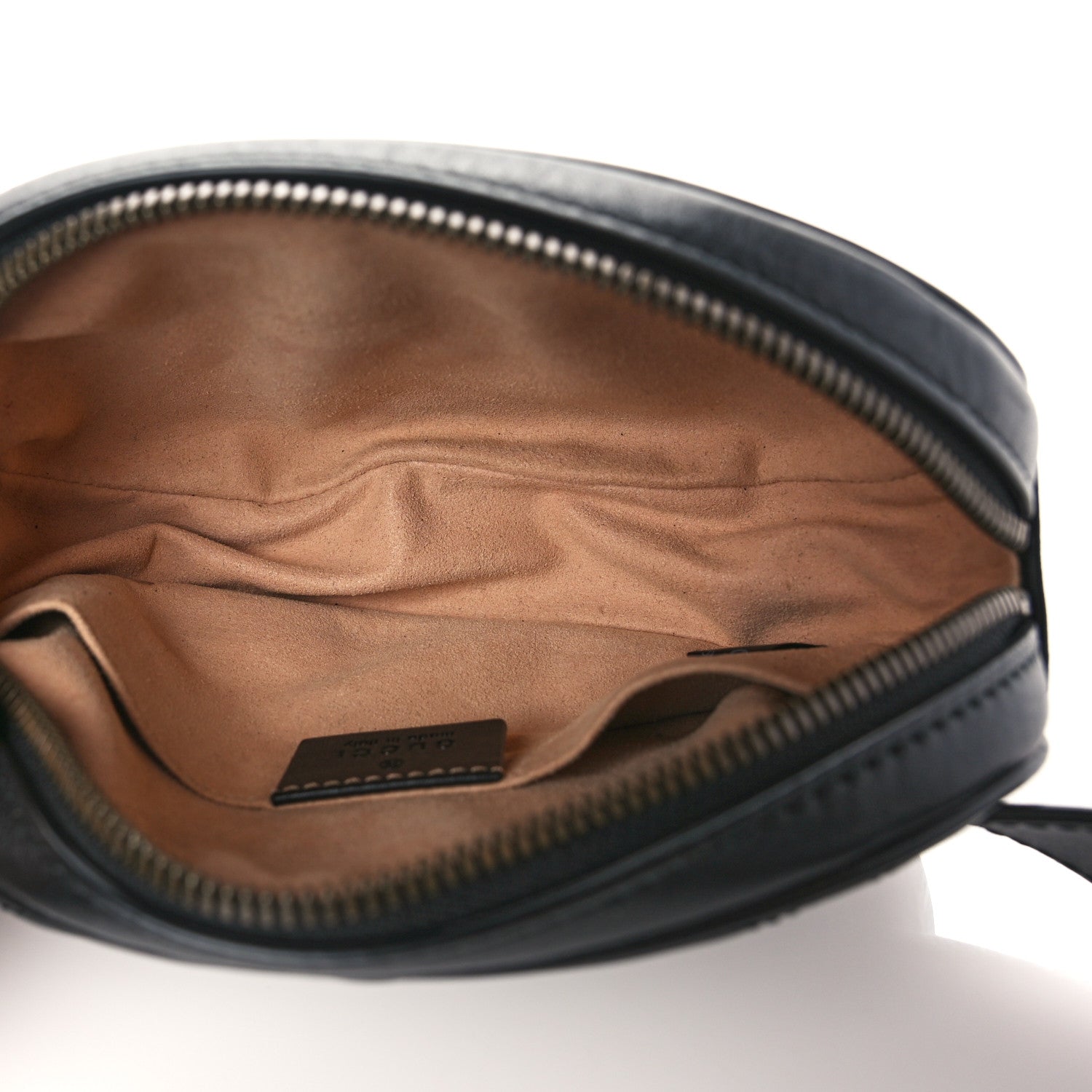 Gucci Calfskin Matelasse GG Marmont Belt Bag 95 38 Black 5 of 10