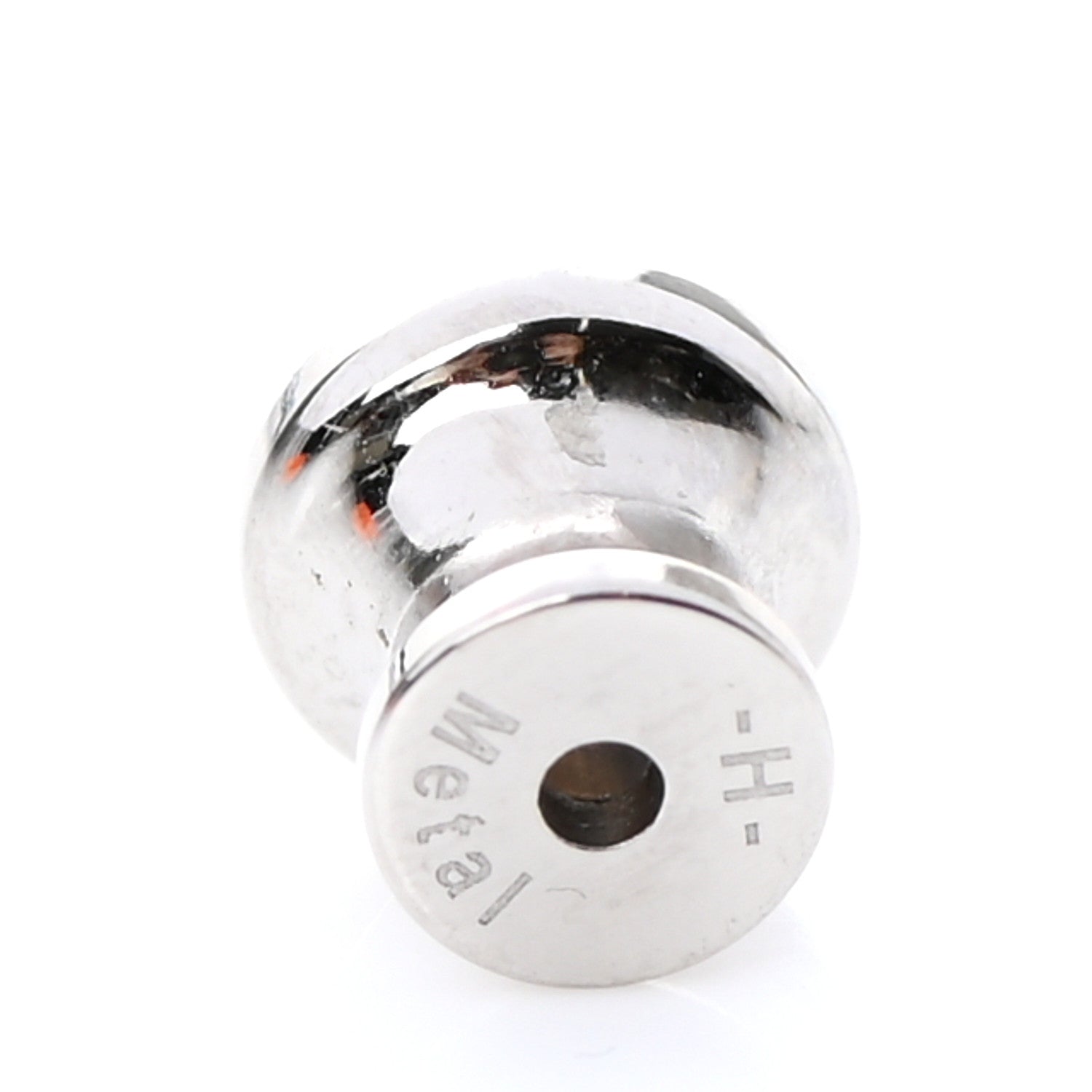 Hermes Buffalo Horn Isthme Earrings White 6 of 7