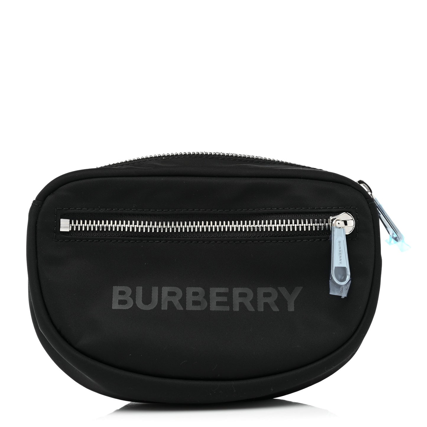 Econyl Logo Print Small Cannon Bum Bag Black