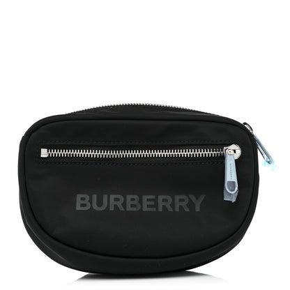 Burberry Econyl Logo Print Small Cannon Bum Bag Black 1 of 7
