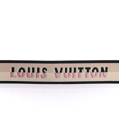 Louis Vuitton Jacquard Speedy Bandouliere 20 Shoulder Strap Black 3 of 3