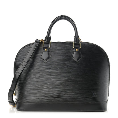 Louis Vuitton Epi Alma PM Black 1 of 12