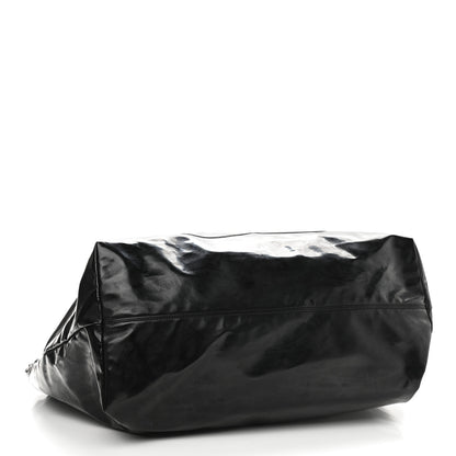 Chanel Vinyl XL Coco Cabas Black 3 of 10