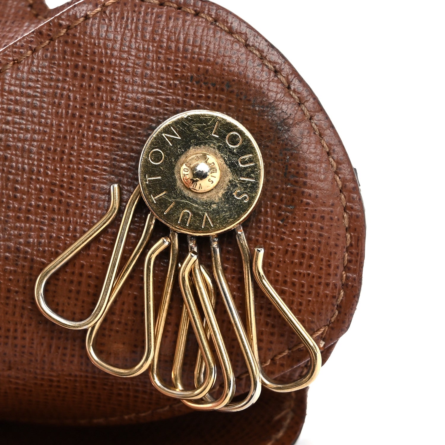 Louis Vuitton Monogram Round Key Holder GM 7 of 11