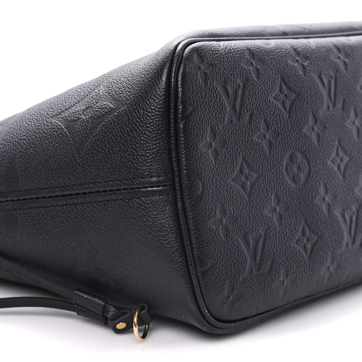 Louis Vuitton Empreinte Monogram Giant Neverfull MM Black 8 of 9