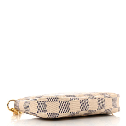 Louis Vuitton LOUIS VUITTON Damier Azur Mini Pochette Accessories 3 of 6